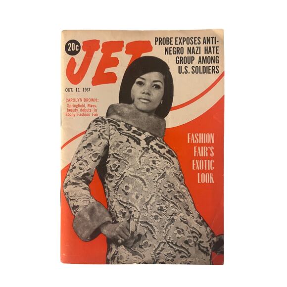 Jet Magazine Other - JET Magazine Oct 12 1967 Carolyn Brown Ebony Fashion Fair Black History